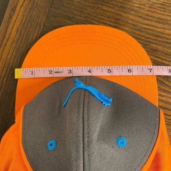Orange and gray Puma baseball cap size one size fits all - Picture 6 of 7